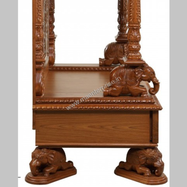 Big Wooden Temple for Home Decoration_1