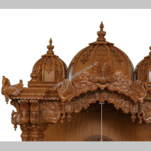 Big Wooden Temple for Home Decoration_2