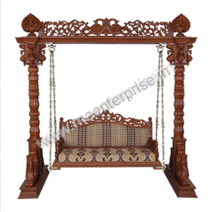 Indian Wooden Swing Jhula for Home