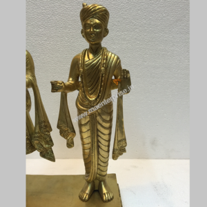 Swaminarayan bhagawan murti idol statue of brass_3