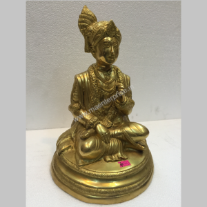 Ghanshyamji maharaj Bhagwan Swaminarayan murti of brass idol_1