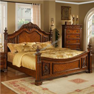 Wooden Bed Set for Sale