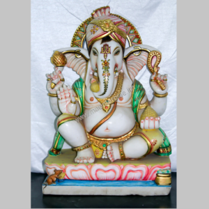 Marble Murti of God Ganesha