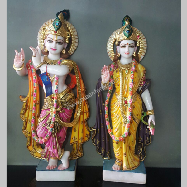 Lord Krishna Marble Murti