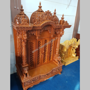 Indian wooden Temple design for Home_2