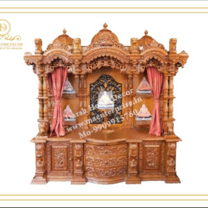 Hand Carved Wooden Temple