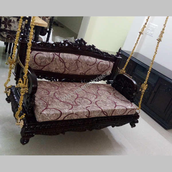 Royal Indian Traditional Wooden swing seats jhula_1