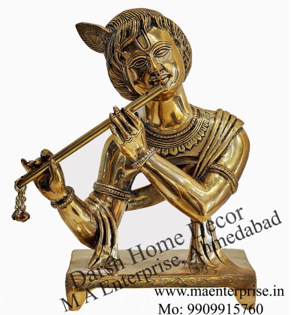 Brass Modern Krishna