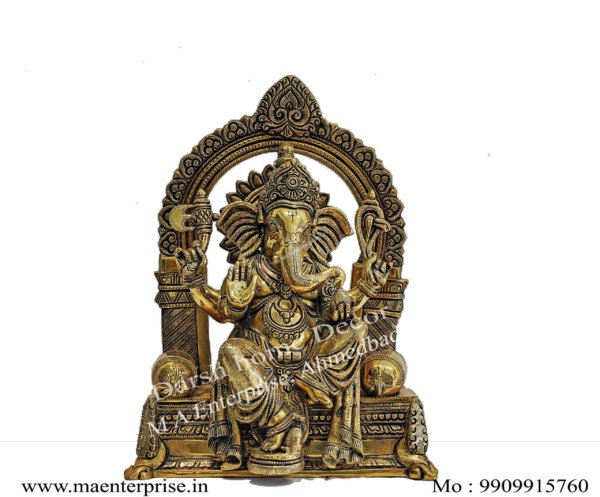 Lord Ganesha Statue of Brass